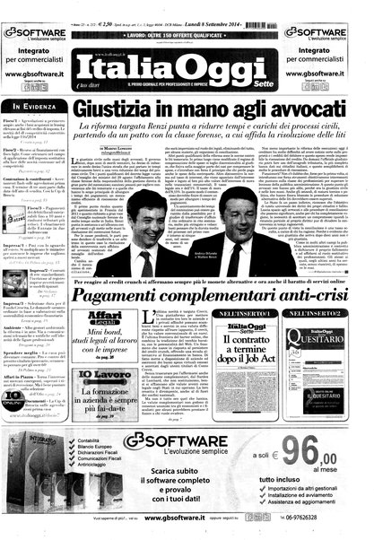 Italia oggi : quotidiano di economia finanza e politica